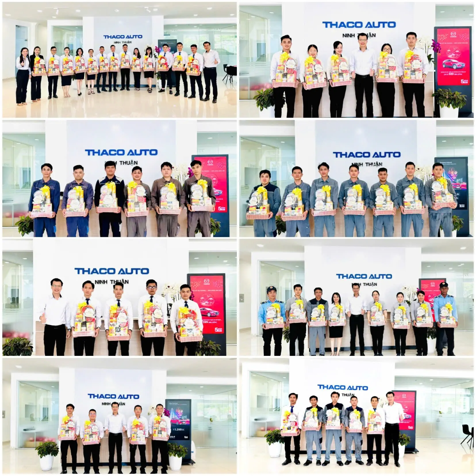 THACO AUTO Ninh Thuận “trao yêu thương” đến CBNV nhân dịp Xuân Ất Tỵ 2025